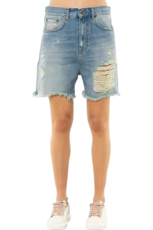 ANIYE BY Dames, Korte broeken, Blauw, Maat: W26 Denim