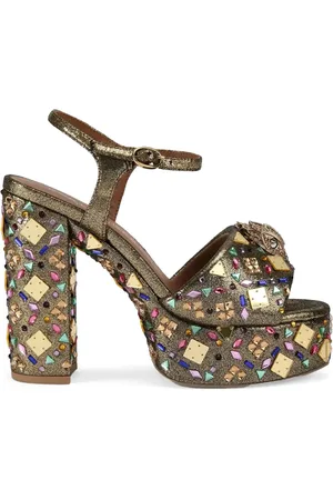 Kurt Geiger Dames, Schoenen, Geel, Maat: 37 EU