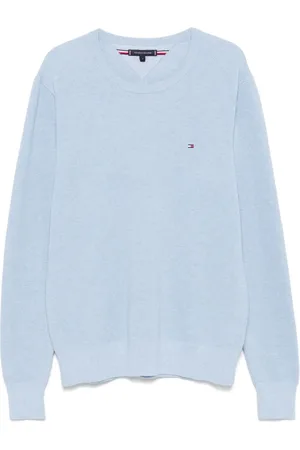 Tommy Hilfiger Heren, Truien, Blauw, Maat: S Katoen