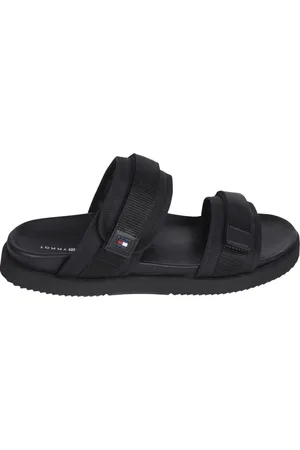 Tommy Hilfiger Heren, Schoenen, Zwart, Maat: 42 EU Poliester