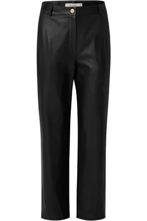 BUSNEL Dames, Broeken, Zwart, Maat: XL Leer