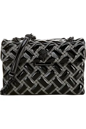 Kurt Geiger Dames, Tassen, Zwart, Maat: ONE Size Leer