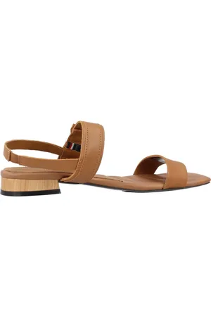 Tommy Hilfiger Dames, Schoenen, Bruin, Maat: 36 EU Leer