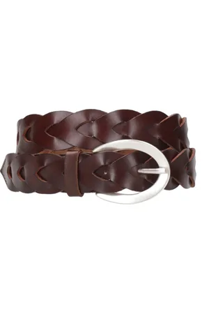 Orciani Dames, Accessoires, Bruin, Maat: 90 CM Leer