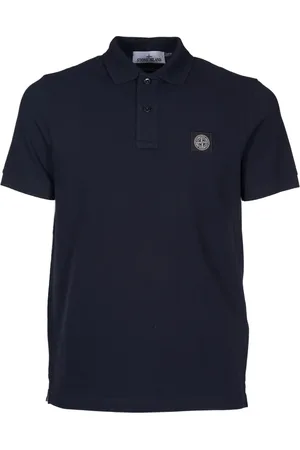 Stone Island Heren, Tops, Blauw, Maat: M Katoen