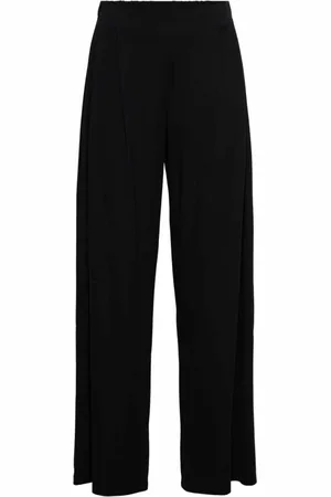 &Co Woman Dames, Broeken, Zwart, Maat: S Viscose