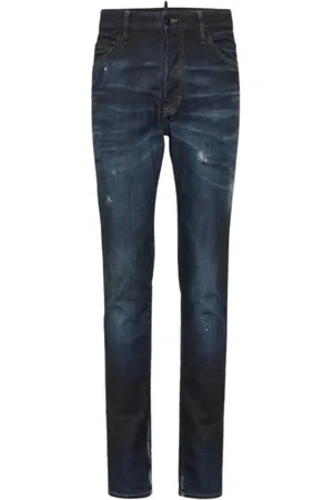 Dsquared2 Heren, Jeans, Blauw, Maat: XS Katoen