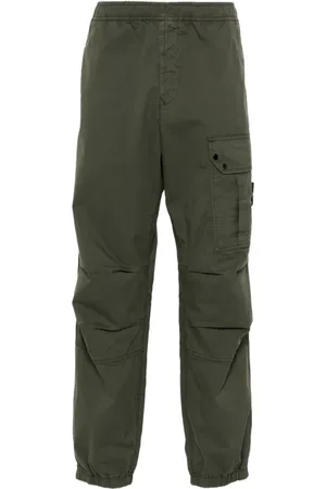Stone Island Heren, Broeken, Groen, Maat: W30 Katoen