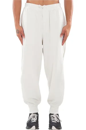 Y-3 Heren, Broeken, Wit, Maat: M Polyamide