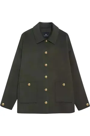 ANINE BING Dames, Jassen, Groen, Maat: M Wol