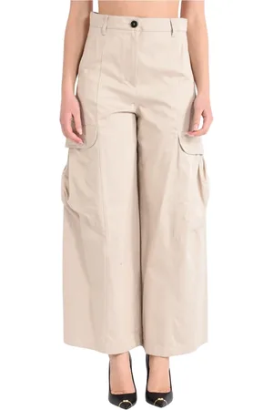Max Mara Dames, Broeken, , Maat: XS Katoen