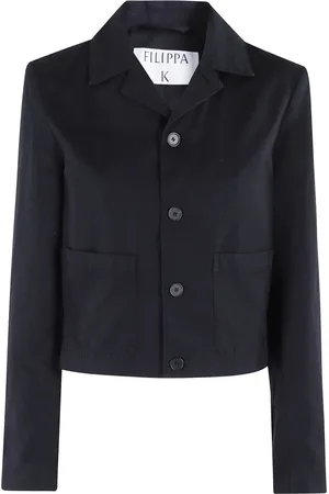 Filippa K Dames, Jassen, Zwart, Maat: XS Katoen