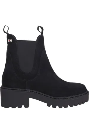 Tommy Hilfiger Dames, Schoenen, Zwart, Maat: 40 EU Suède