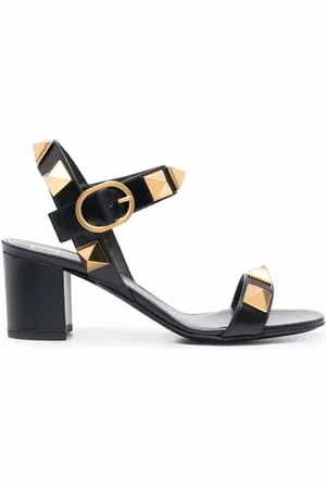 VALENTINO GARAVANI Dames, Schoenen, Zwart, Maat: 35 1/2 EU Leer
