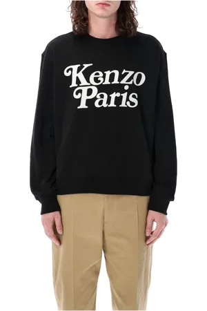 Kenzo Heren, Sweatshirts & Hoodies, Zwart, Maat: L Katoen