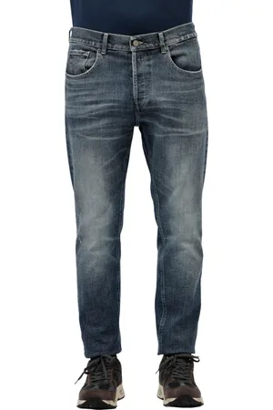 Dondup Heren, Jeans, Blauw, Maat: W35 Denim