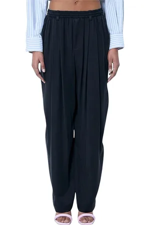 Alexander Wang Dames, Broeken, Zwart, Maat: L