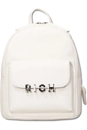John Richmond Dames, Tassen, Wit, Maat: ONE Size Leer