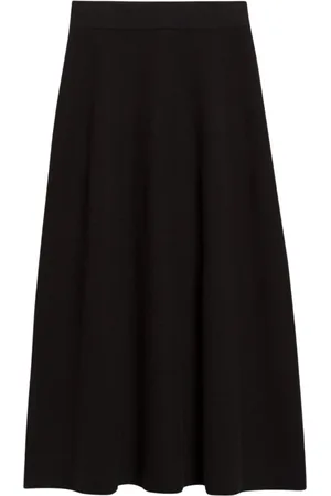 Ivy & Oak Dames, Rokken, Zwart, Maat: XL Wol