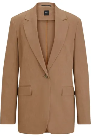 HUGO BOSS Dames, Jassen, , Maat: XL Linnen