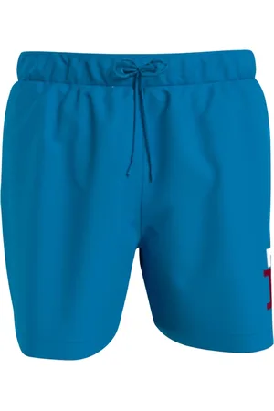Tommy Hilfiger Heren, Badkleding, Blauw, Maat: S Poliester