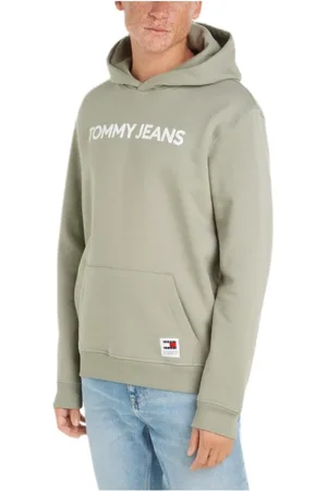 Tommy Hilfiger Heren, Sweatshirts & Hoodies, Grijs, Maat: M Katoen