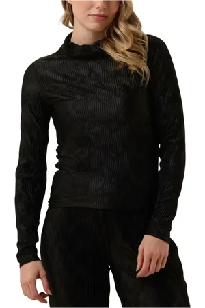 ANOTHER LABEL Dames, Tops, Zwart, Maat: XL