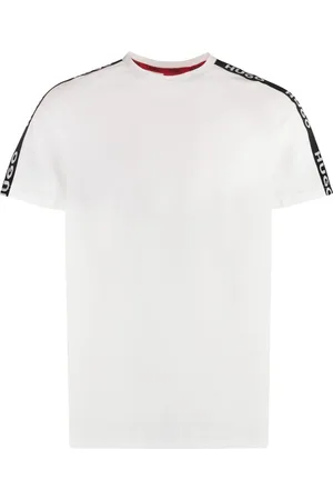 HUGO BOSS Heren, Tops, Wit, Maat: 2XL Katoen