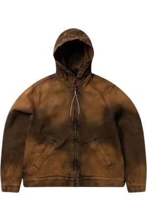 ARIES Heren, Sweatshirts & Hoodies, Bruin, Maat: M Denim