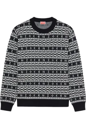 Kenzo Heren, Truien, Zwart, Maat: M Wol