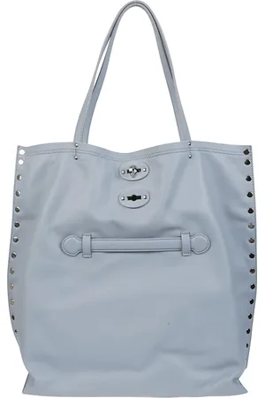 Zanellato Dames, Tassen, Blauw, Maat: ONE Size Leer