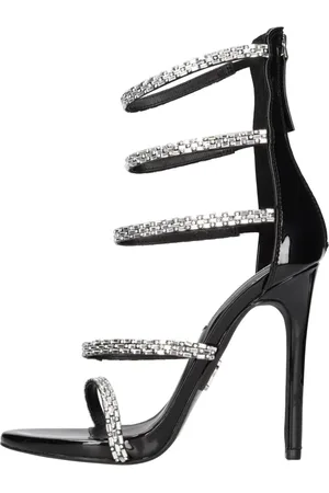 Steve Madden Dames, Schoenen, Zwart, Maat: 35 1/2 EU Leer