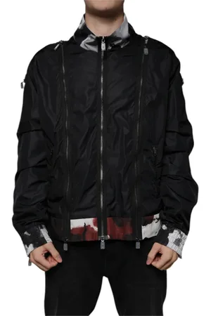 Dolce & Gabbana Heren, Jassen, Zwart, Maat: 2XL Nylon