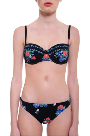 Tory Burch Dames, Badkleding, Zwart, Maat: M