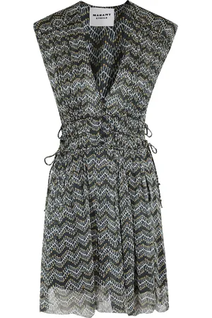 Isabel Marant Dames, Jurken, Zwart, Maat: XS Viscose