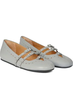 Munthe Dames, Schoenen, Grijs, Maat: 36 EU Leer