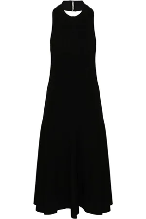 Jacquemus Dames, Jurken, Zwart, Maat: S Leer