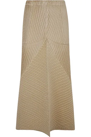 Issey Miyake Dames, Rokken, , Maat: M Poliester