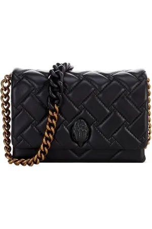 Kurt Geiger Dames, Tassen, Zwart, Maat: ONE Size Leer