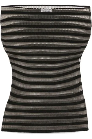 Jean Paul Gaultier Dames, Blouses & Shirts, Zwart, Maat: M Nylon