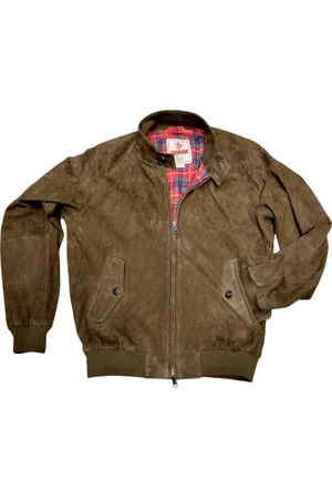Baracuta Heren, Jassen, Bruin, Maat: L Suède