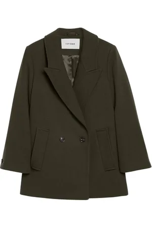 Ivy & Oak Dames, Jassen, Groen, Maat: M Wol