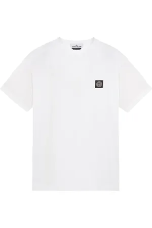 Stone Island Heren, Tops, Wit, Maat: XL Katoen