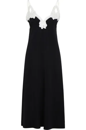 Jil Sander Dames, Jurken, Zwart, Maat: XS Viscose