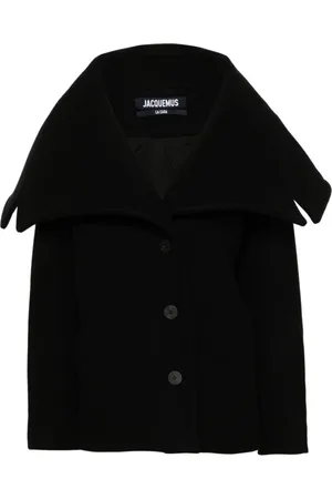 Jacquemus Dames, Jassen, Zwart, Maat: S Zijde