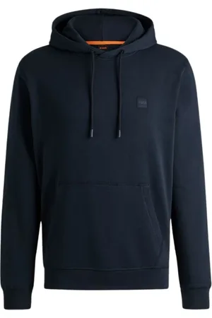 HUGO BOSS Heren, Sweatshirts & Hoodies, Blauw, Maat: S Katoen