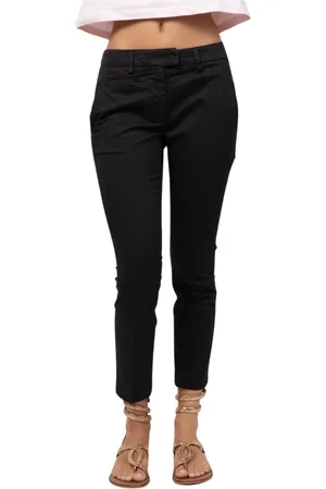Dondup Dames, Broeken, Zwart, Maat: W31