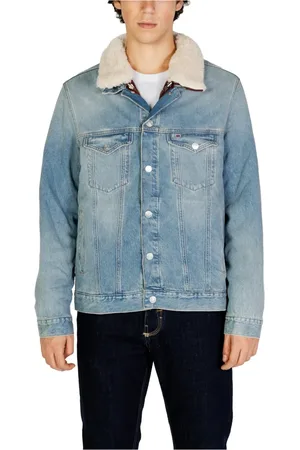 Tommy Hilfiger Heren, Jassen, Blauw, Maat: L Katoen