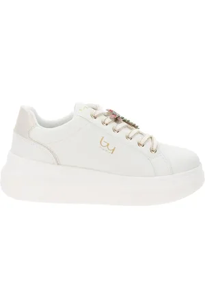 By Byblos Dames, Schoenen, Wit, Maat: 41 EU Leer