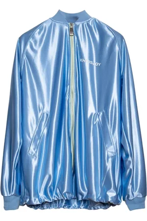 Khrisjoy Dames, Jassen, Blauw, Maat: XS Satijn